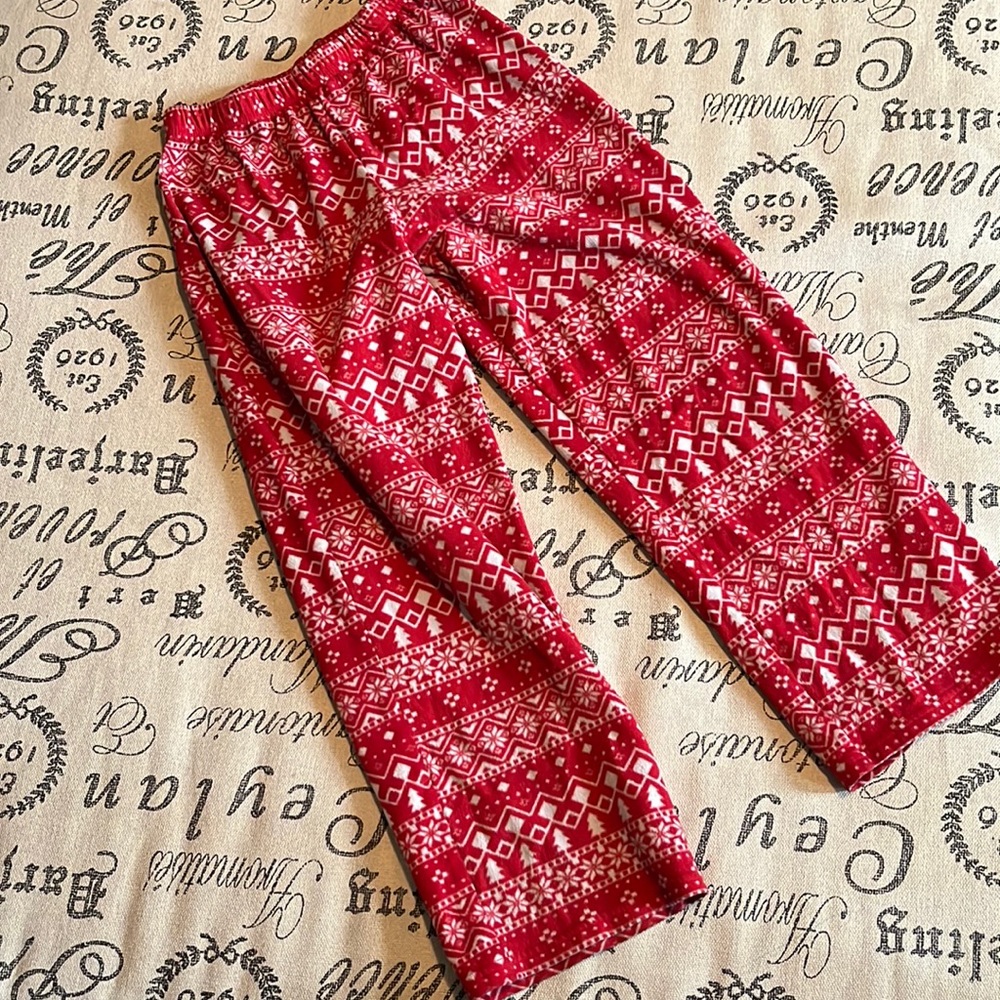 Boys Christmas Pjs - size 8